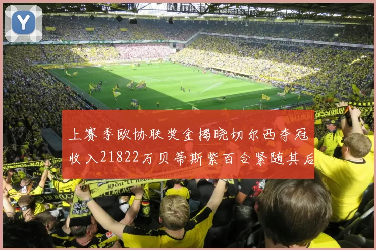 上赛季欧协联奖金揭晓切尔西夺冠收入21822万贝蒂斯紫百合紧随其后